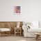 Stupell Industries Land That I Love Phrase Macrame American Flag Canvas Wall Art